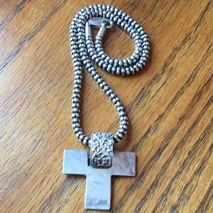 Silpada Sterling Silver Necklace & Silpada Cross